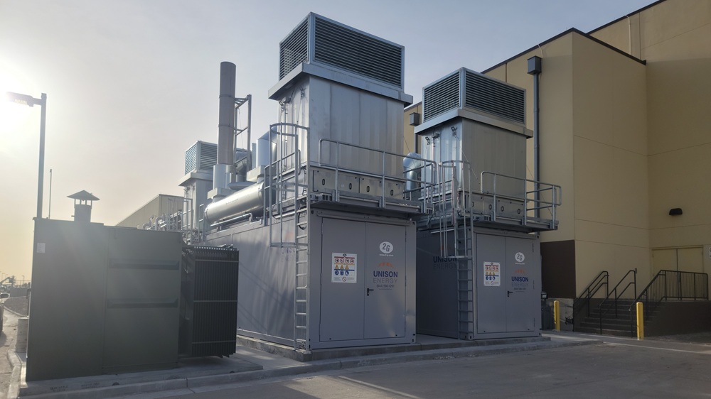 Unison Energy combined heat and power (CHP) system providing onsite energy at Gaylord Rockies Resort & Convention Center.