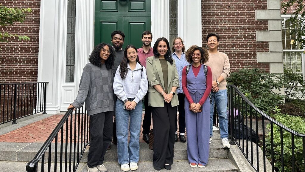 Unison Energy CEO Mariko McDonagh Meier with Harvard Business School students discussing data center power and onsite energy